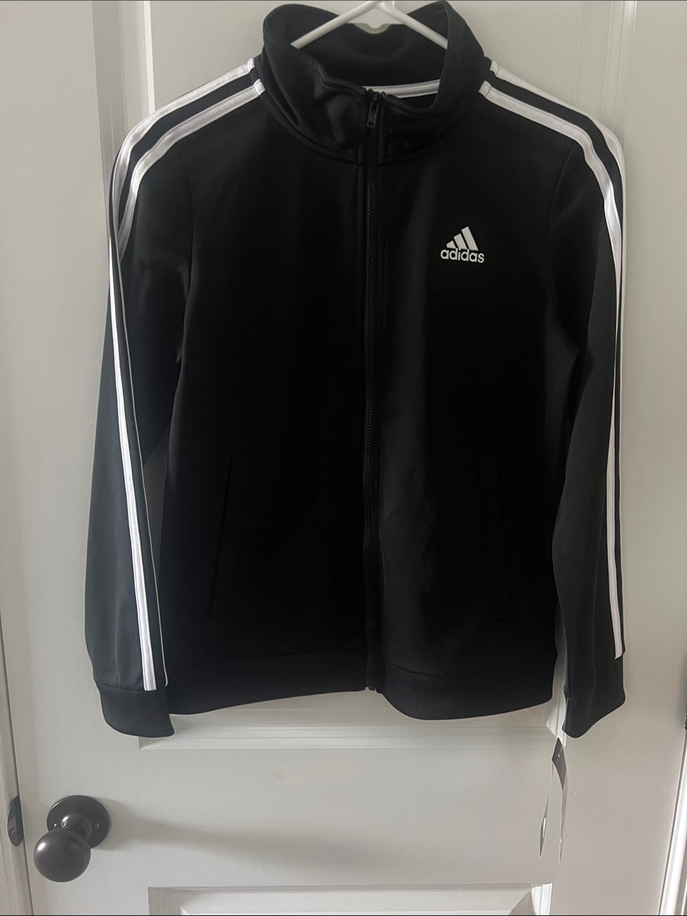 Kids black Adidas jacket
